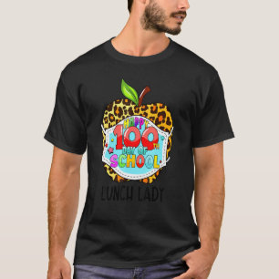 Camiseta Lady Life Feliz 100º Dia De Rosto Escolar Mas
