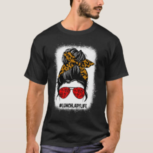 Camiseta Lady Messun Hair Leopard Impressão S