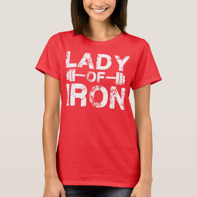 Camiseta Lady of Iron (Frente)