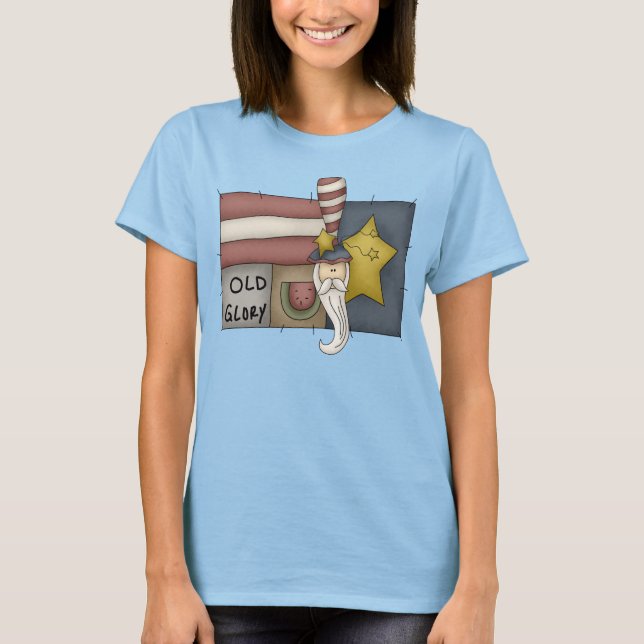 Camiseta Lady Old Glory Shirt (Frente)