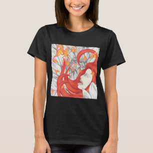 Camiseta Lady Red e as Flores do Inferno