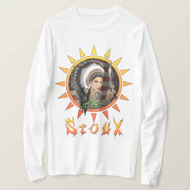 Camiseta Lady Sioux (Frente do Design)