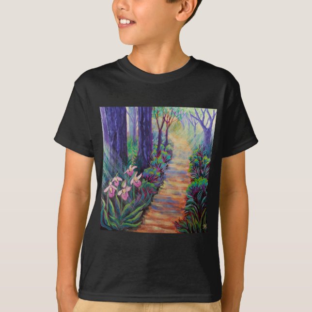 Camiseta Lady Slippers no caminho (Frente)