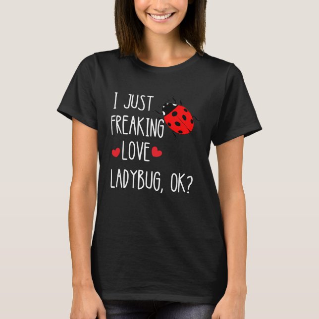 Camiseta Ladybird Summer Insect Beetles Insect Customer (Frente)