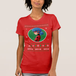 Camiseta Ladybug Aparece! Gráfico de Feriados