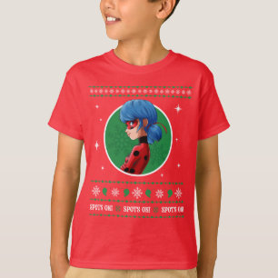 Camiseta Ladybug Aparece! Gráfico de Feriados