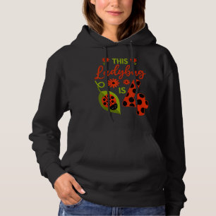 Camiseta Ladybug Birthday Esta Ladybug Tem 4 Anos