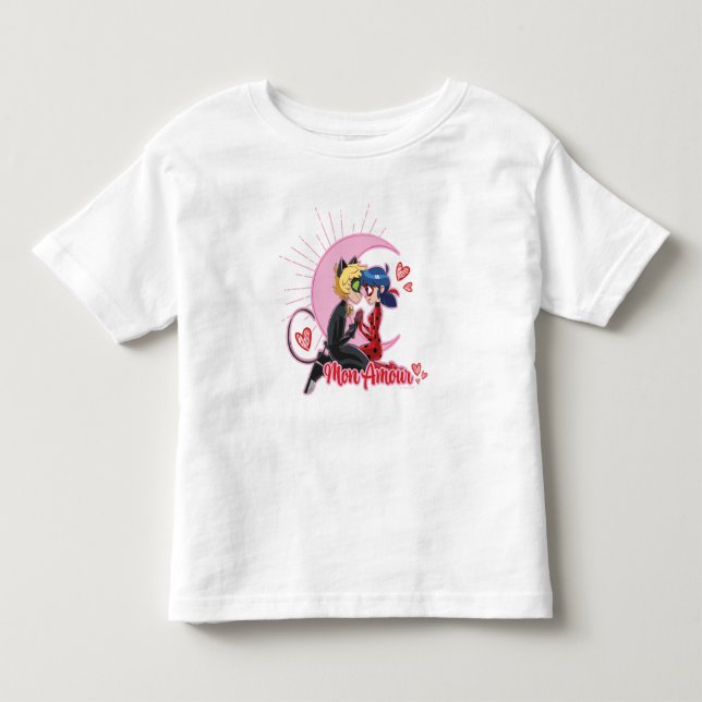 Camiseta Ladybug & Cat Noir | Meu Amor (Frente)