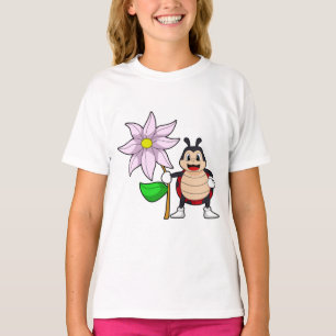 Camiseta Ladybug com Flower.PNG