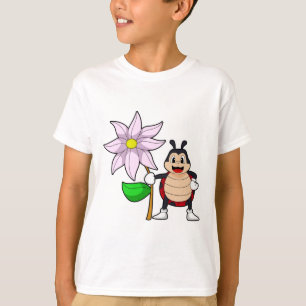 Camiseta Ladybug com Flower.PNG