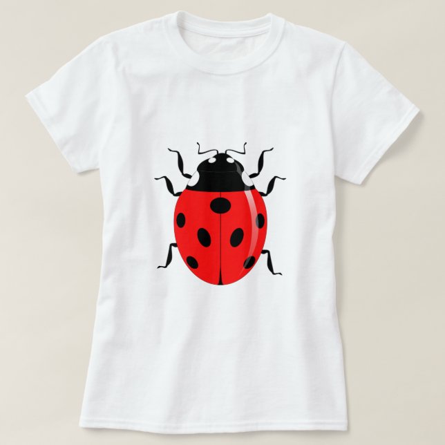 Camiseta Ladybug da Primavera (Frente do Design)