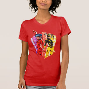 Camiseta Ladybug e Vesperia Graphic
