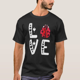 Camiseta Ladybug Entomologista Cute Insect Inseto Love
