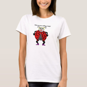 Camiseta Ladybug Lady Bug Engraçado