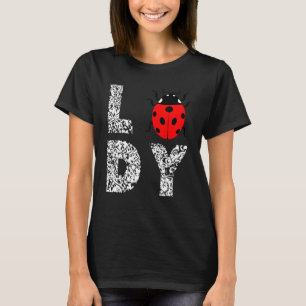 Camiseta Ladybug Ladybug Inseto Lady Leopard Cute Ladybug