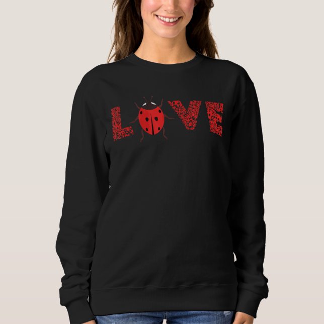 Camiseta Ladybug Leopard Entomology Ladybug Inseto Love (Frente)
