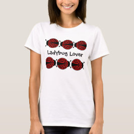 Camiseta Ladybug Lover fofo