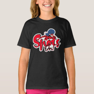 Camiseta Ladybug Miraculoso Pontos em