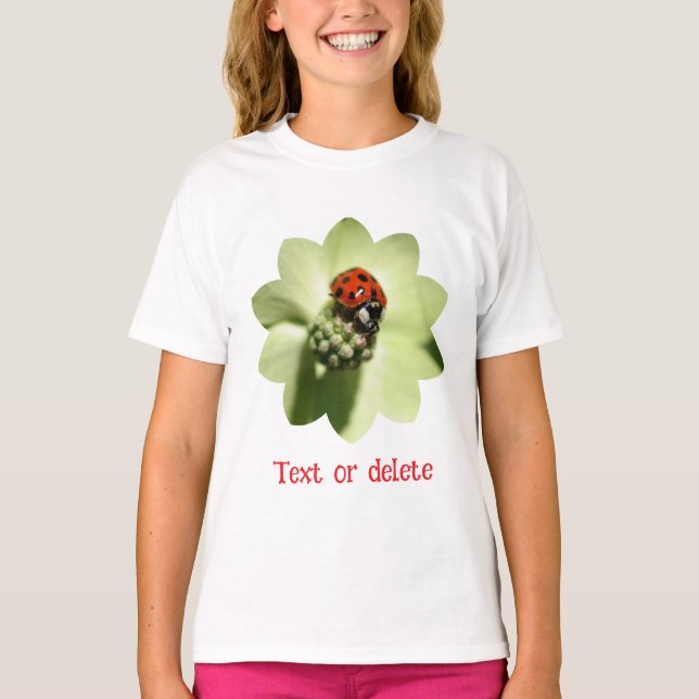 Camiseta Ladybug Nature  Personalized (Frente)