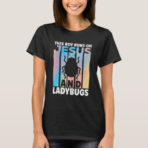 Camiseta Ladybug Outfit Insetect for Ladybugs Lovers for Bo