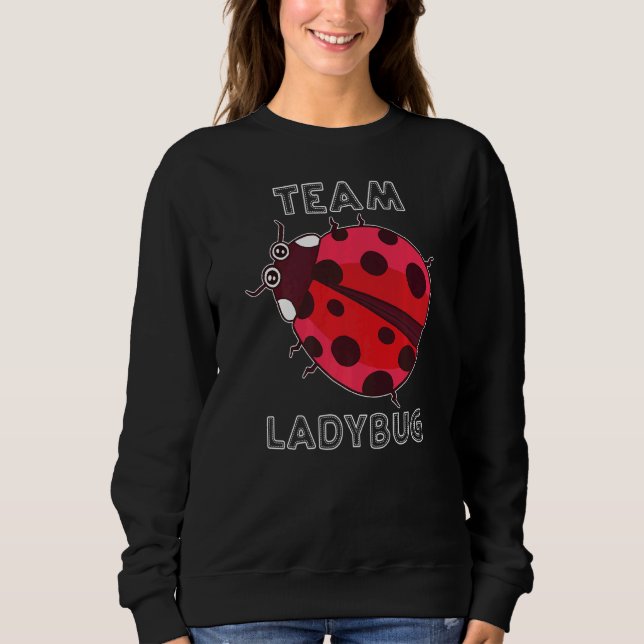 Camiseta Ladybug Team Ladybug Gang Squad Cute Ladybug Insec (Frente)