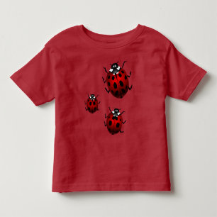 Camiseta Ladybug Toddler Shirt Cute Ladybug Topo
