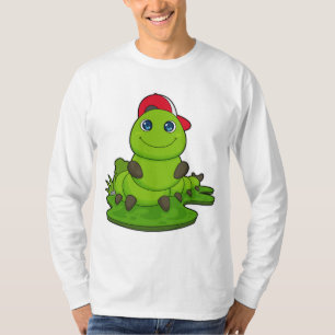 Camiseta Lagarta com Boné