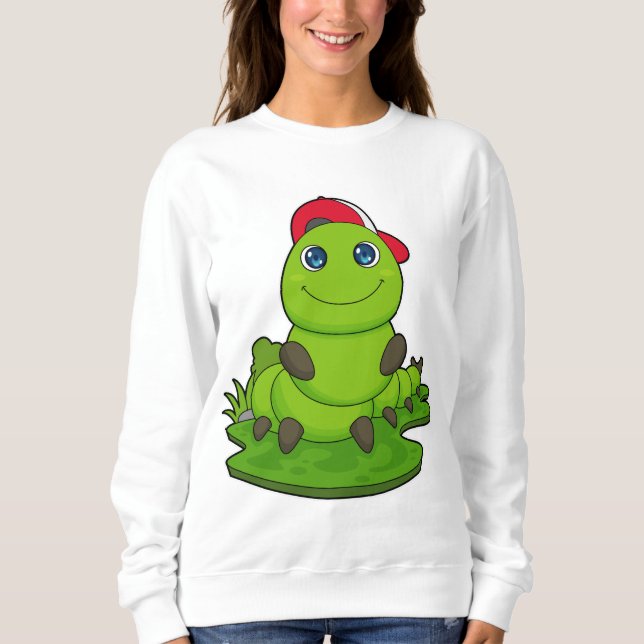 Camiseta Lagarta com Boné (Frente)