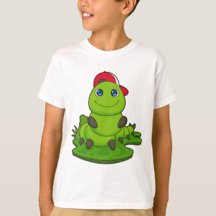 Camiseta Lagarta com Boné