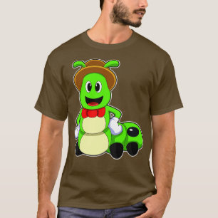 Camiseta Lagarta com chapéu