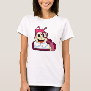 Camiseta Lagarta com Faixa de Opções