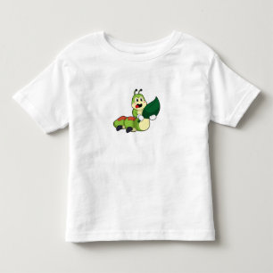 Camiseta Lagarta com Folha