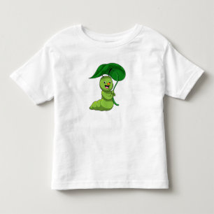 Camiseta Lagarta com Folha como Parasol