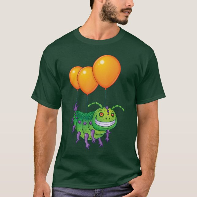 Camiseta Lagarta com impacto (Frente)