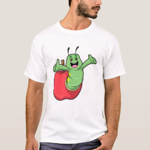 Camiseta Lagarta com Maçã