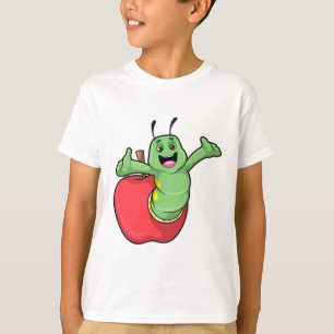 Camiseta Lagarta com Maçã