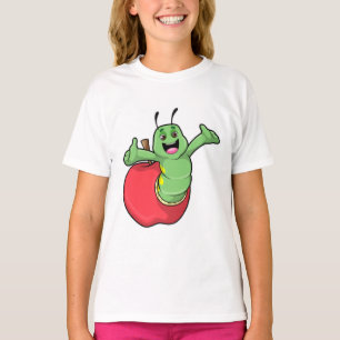 Camiseta Lagarta com Maçã