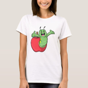 Camiseta Lagarta com Maçã