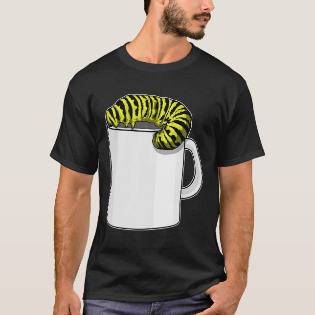 Camiseta Lagarta com Mug (Frente)