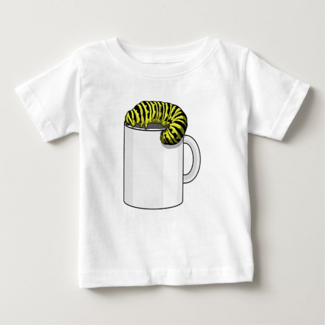 Camiseta Lagarta com Mug (Frente)