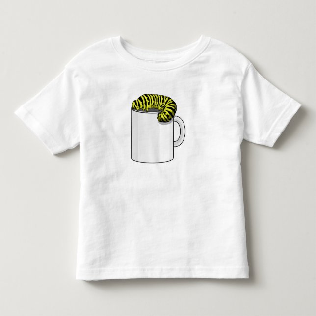 Camiseta Lagarta com Mug (Frente)