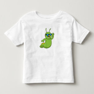 Camiseta Lagarta com óculos de sol