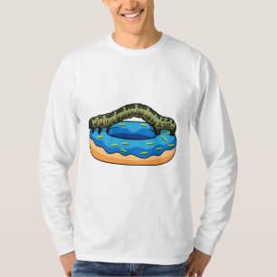 Camiseta Lagarta com Rosquinha