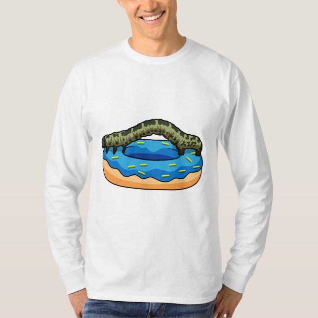 Camiseta Lagarta com Rosquinha (Frente)