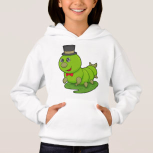 Camiseta Lagarta como cavalheiro com cavilha