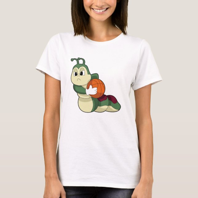 Camiseta Lagarta como jogador de basquetebol (Frente)