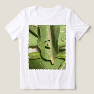Camiseta Lagarta da Borboleta Monarca Engraçada