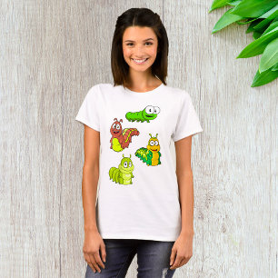 Camiseta Lagartas de Cartografia Amarelo Verde