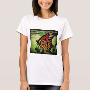 Camiseta Lagartas em borboletas