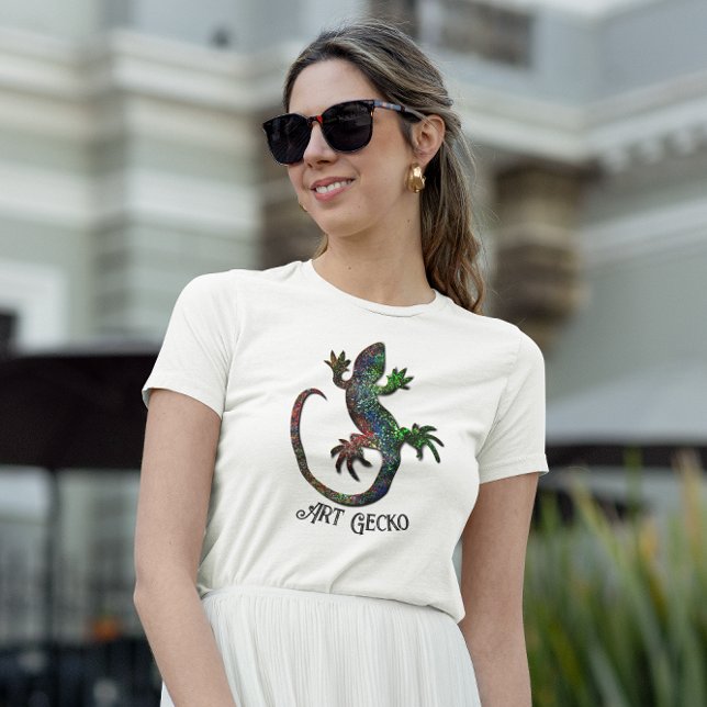 Camiseta Lagartixa Arte  (Criador carregado)
